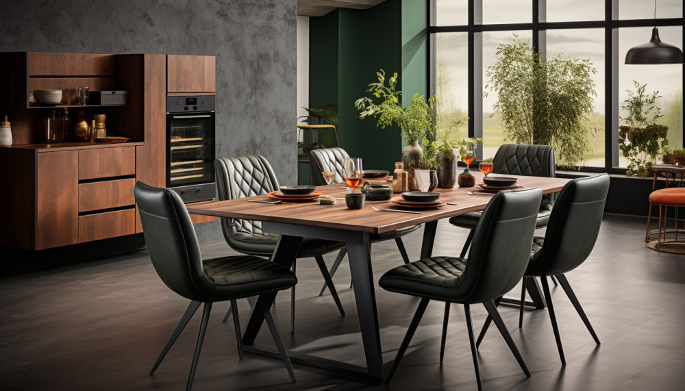 Divers - Combien coûte une chaise de salle à manger en cuir noir ?